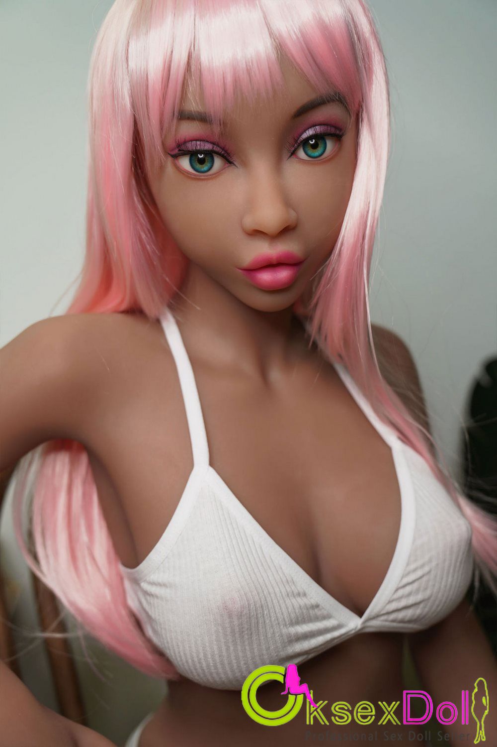 Black  Skinny Sex Dolls Real Doll pic