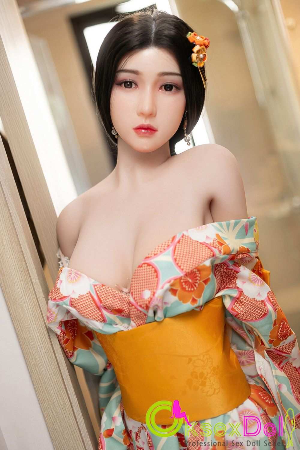 Mikan E-cup TPE Silicone 158cm Kimono Beauty Sex Doll Pics