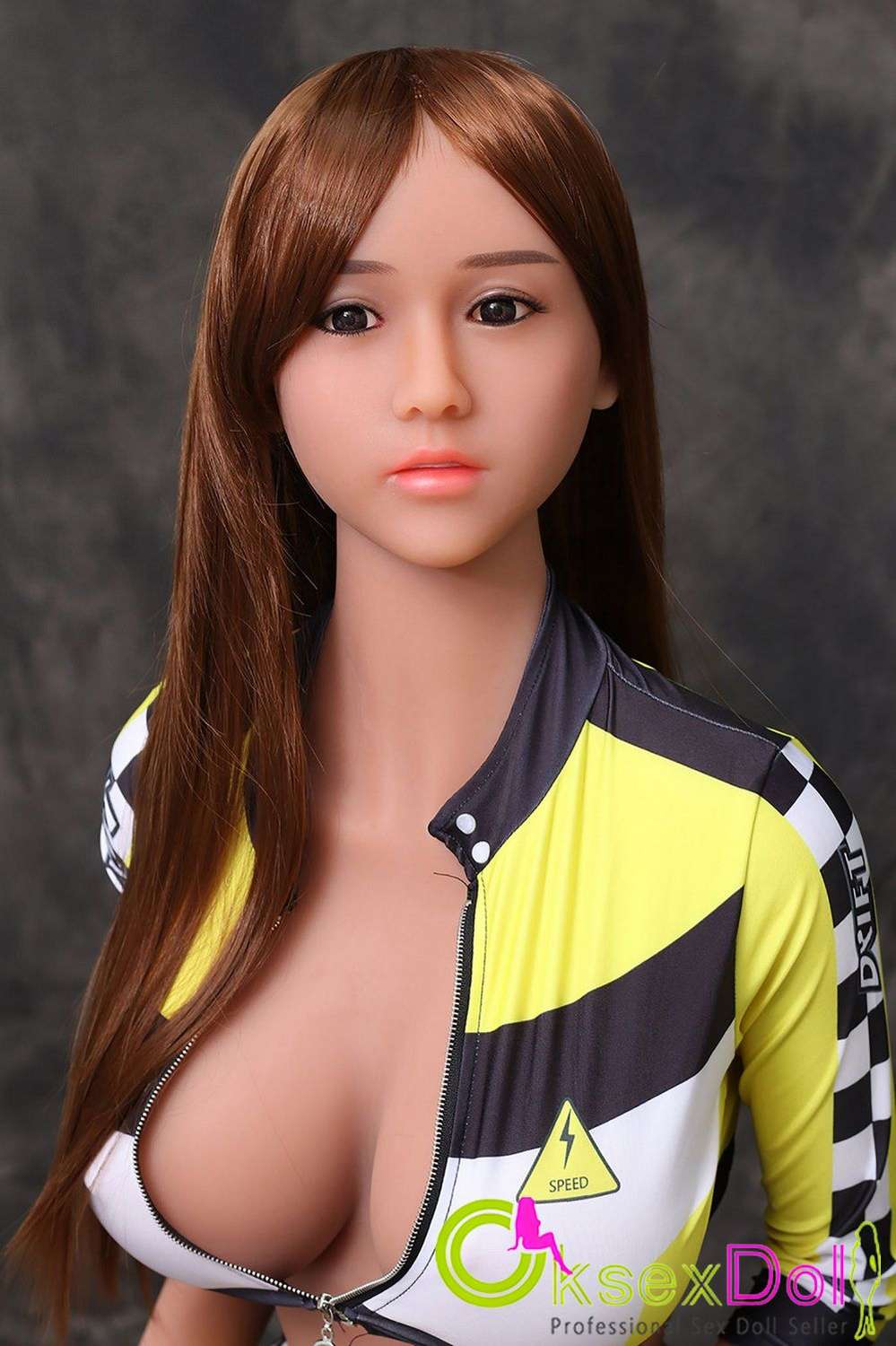 Lyra 165cm Female Racer H-cup TPE Sex Doll Photos