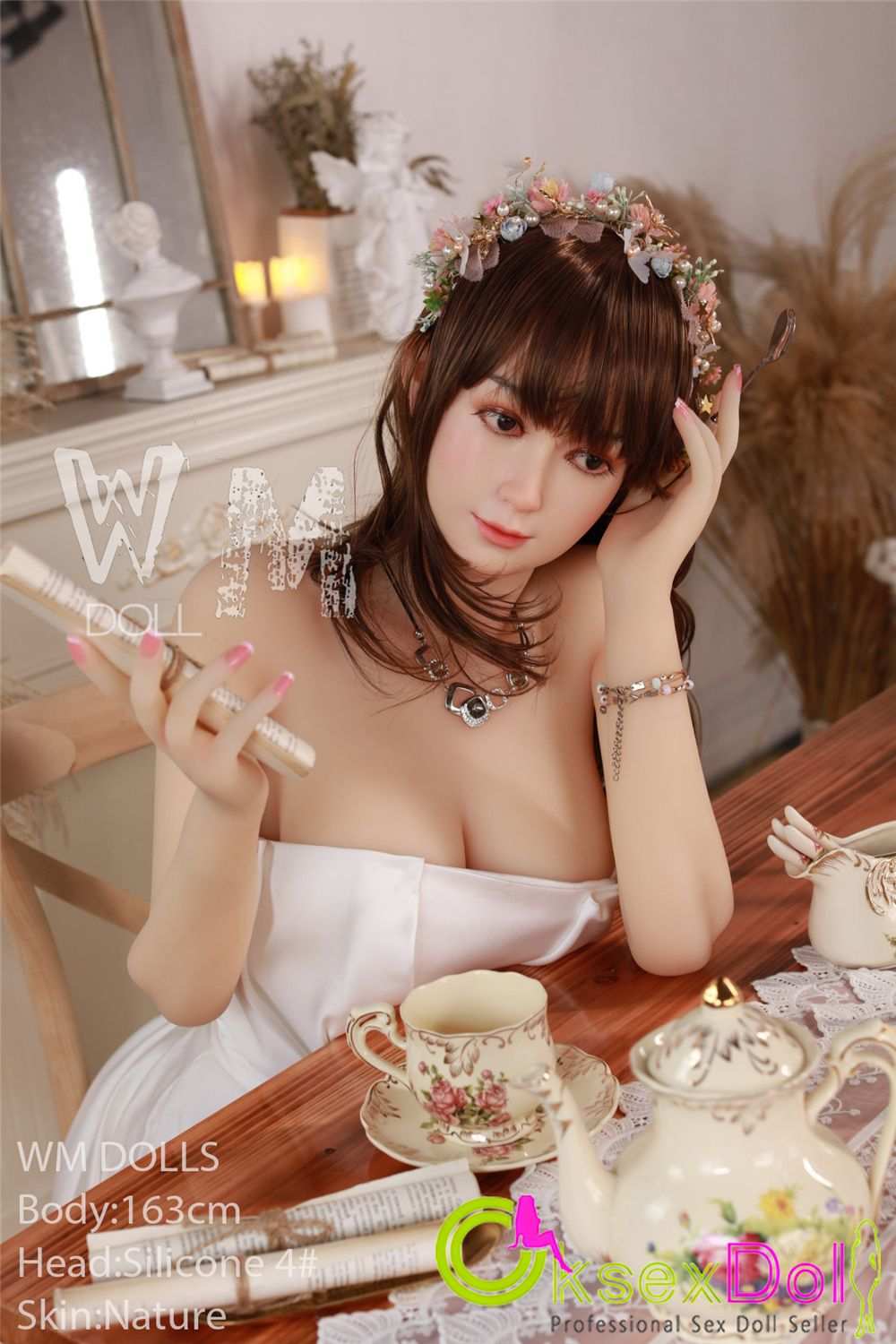 163cm C Cup Japanese TPE Silicone Real Doll Images 