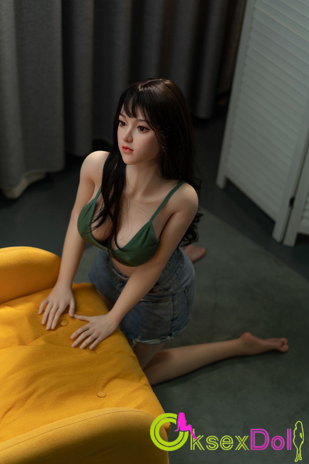 Long Black Hair sex dolls images