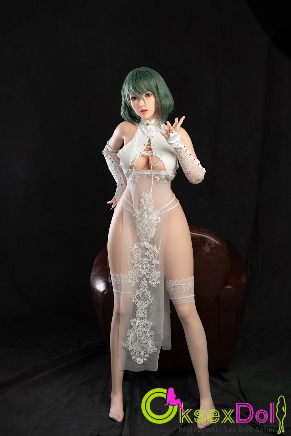 Green Hair sex dolls images