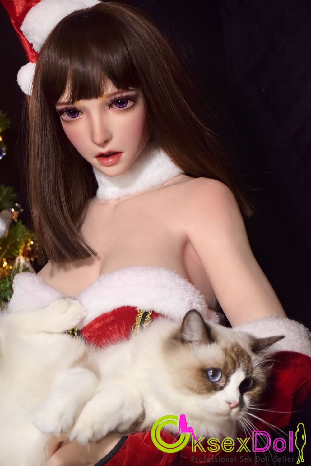 Brinley 150cm Christmas woman E-cup Silicone Sex Doll Gallery