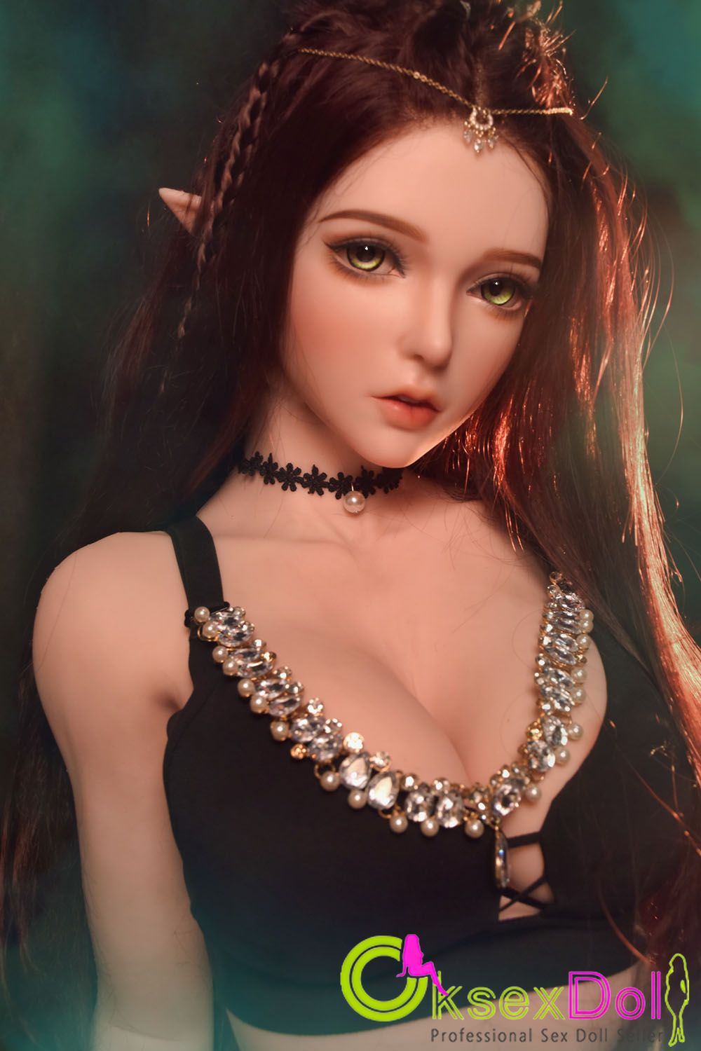 Raelyn E-cup Silicone 150cm Beautiful Elf woman Sex Doll Pics