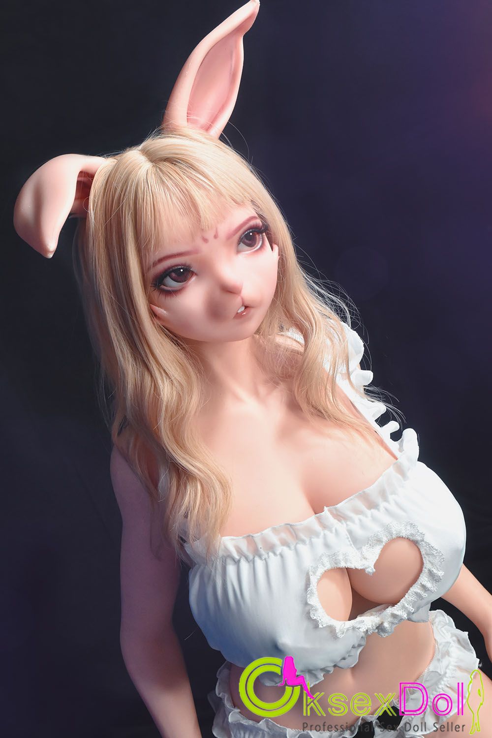 Veronica E-cup Rabbit Head woman 150cm Silicone Sex Doll Pics