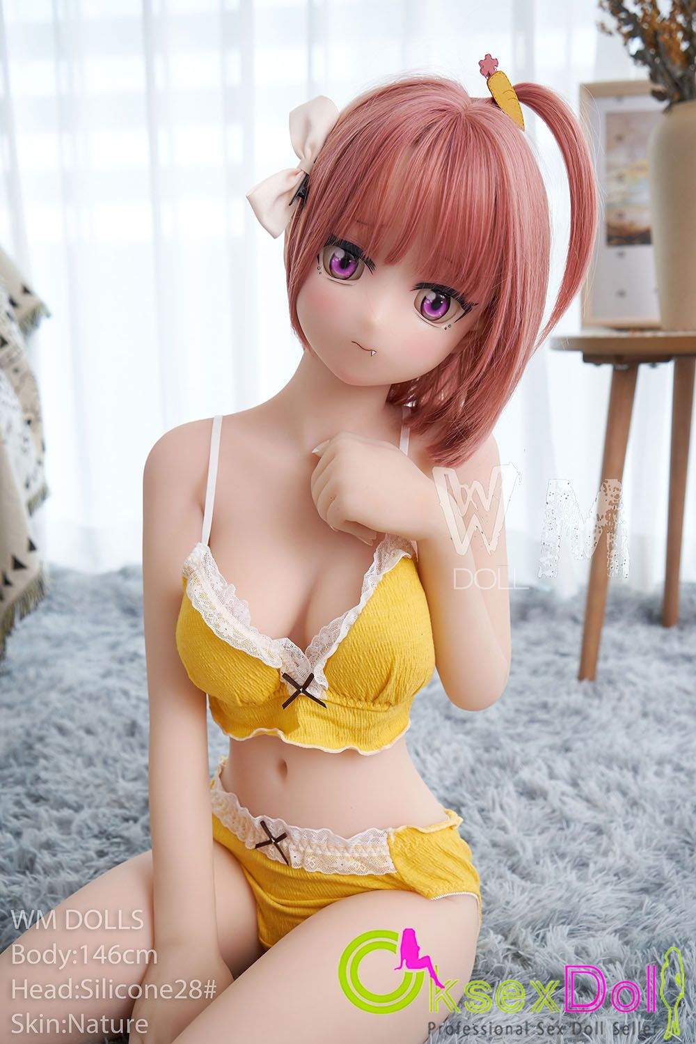 146cm Skinny Anime Sex Doll Photo
