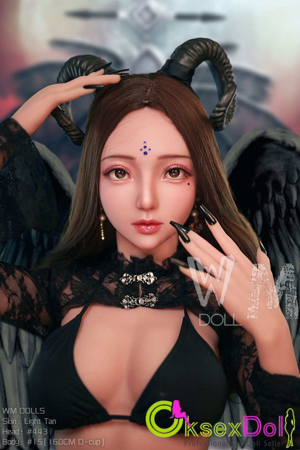 Reidun 160cm D-cup Female Demon Sex Dolls Pic