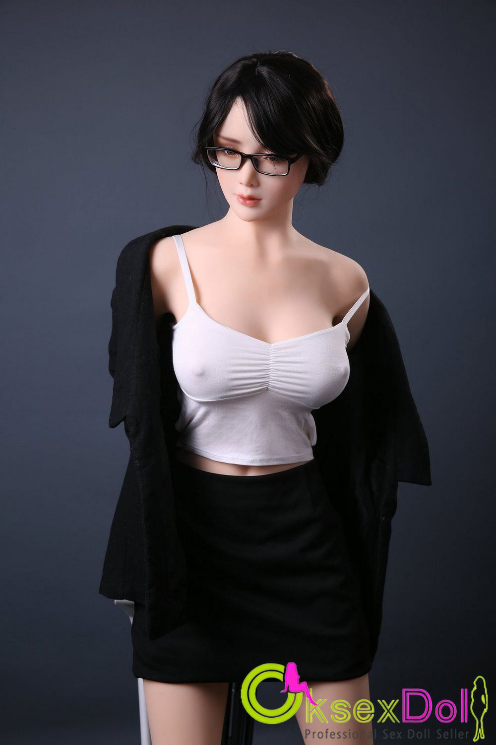 158cm Japanese Style E-cup Giant Tits Female Teacher Real Dolls