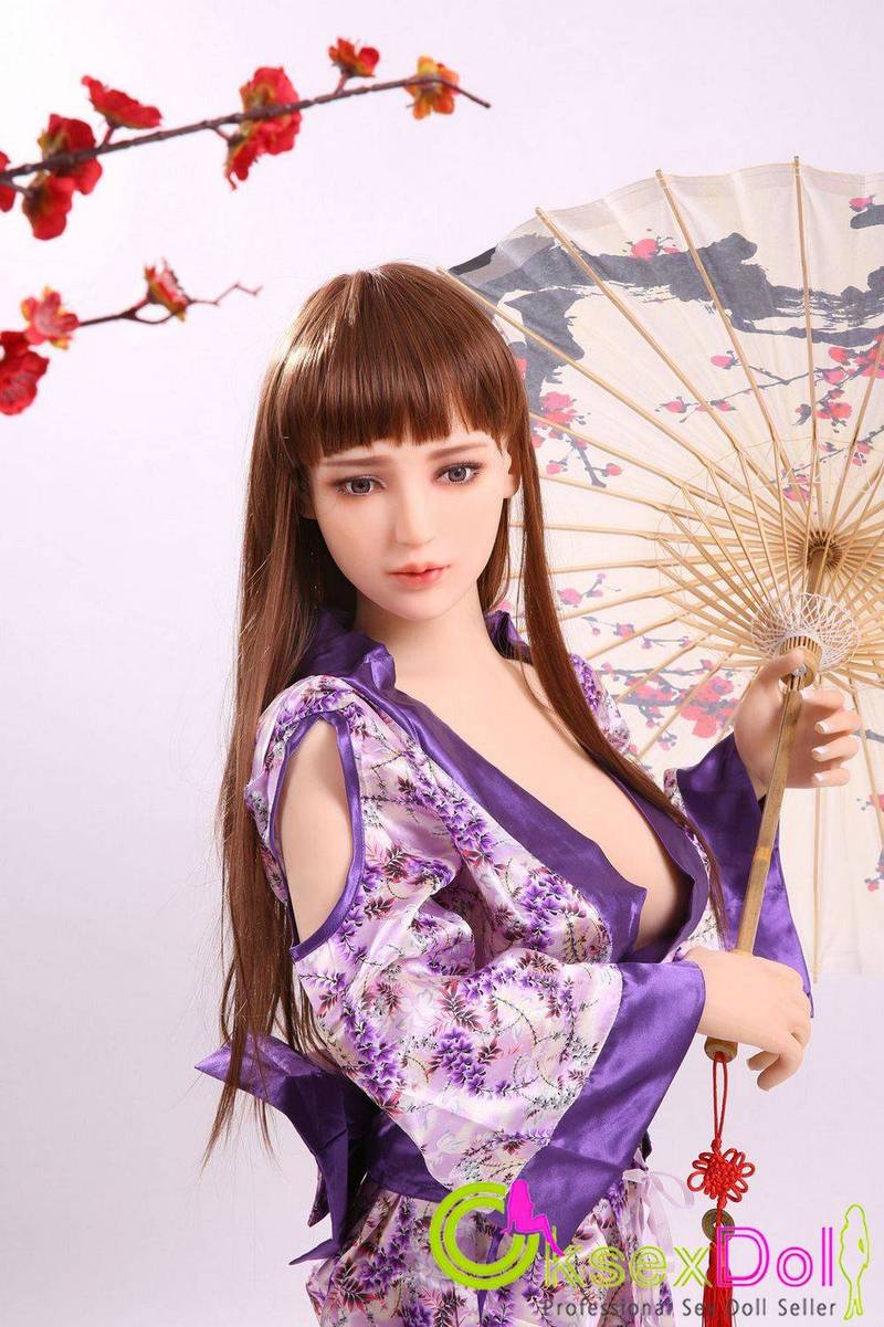 158cm European Style E-cup Beautiful Woman In Kimono Real Dolls