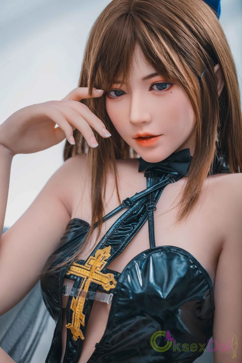 Photos of Evelyn Silicone+TPE Bezlya Sex Doll Asian Lifelike 155cm(5.08ft) A Cup Small Breast Real Doll Picture