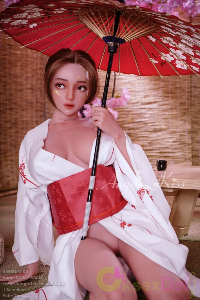 Pictures of 『Briar』 Kimono Beauty Angelkiss AK24 Sexdolls Milf Big Boobs Japanese Love Dolls Silicone 155cm/5.08ft G Cup Sex Doll Pics
