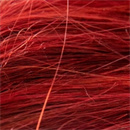 Human hair-red