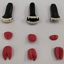 Removable teeth and tongue ②