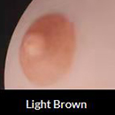 Light Brown Areola Color