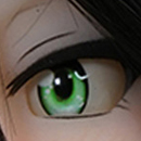 Green eyes