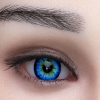 Blue-green eyes