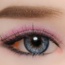 Ice blue eyes