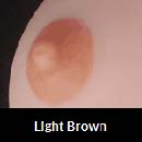 Light Brown Areola Color
