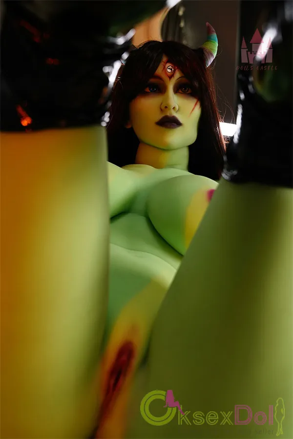 Green Skin Fantasy Doll Sex