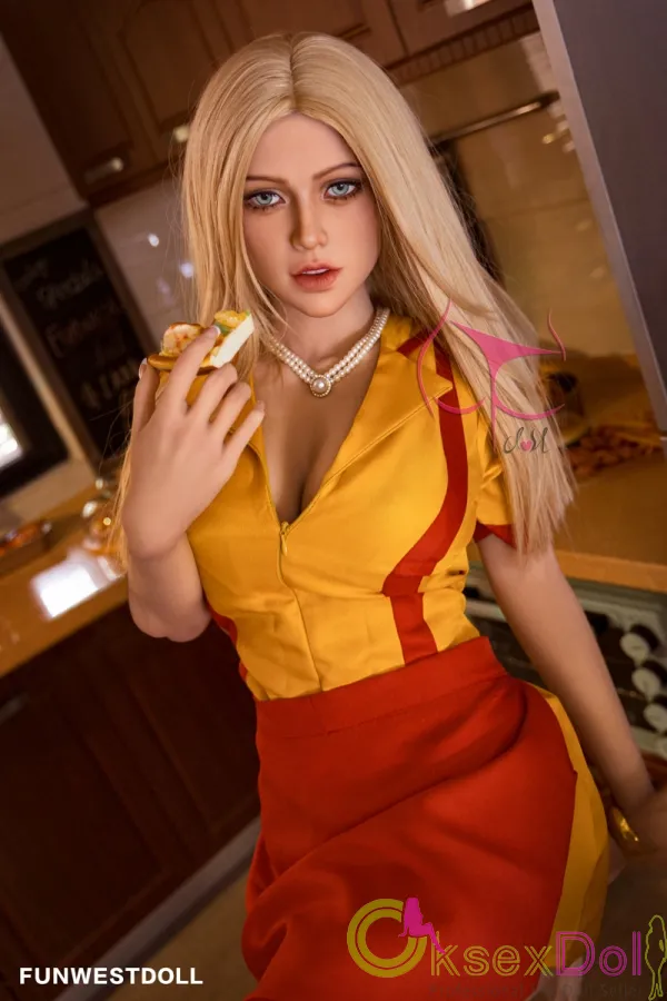 Stella Beautiful Real Doll Cosplay #029 Funwest Doll TPE 162cm/5.31ft Coquettish Blonde Milf Sex Dolls