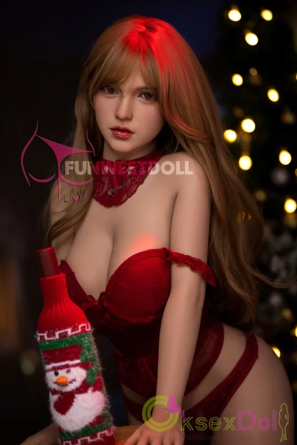 155cm/5.08ft F Cup #037 Head Funwest Real Doll in Stock Finger Skeleton + Fixed Tongue + Gel-filled Breast + EVO (Shrugged Shoulder) + Fixed Vagina + Standing Feet