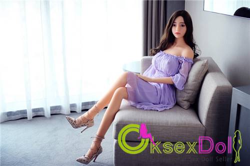 Purple Skirt Elegant Korean Realistic Tpe Sex Doll Enxi