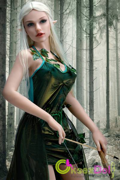 silicone material elf sex doll