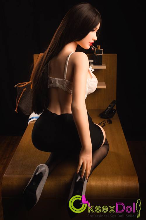 162cm Nettie Sino Brand Asian Silicone Sex Doll Office Lady