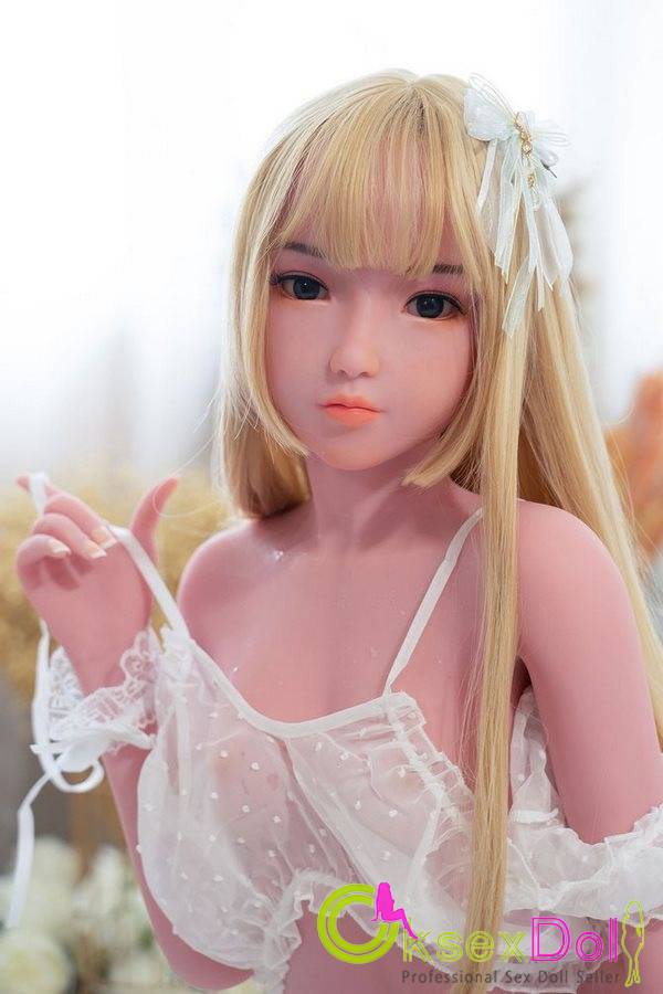 AXB Blonde Flat Chested Sex Doll