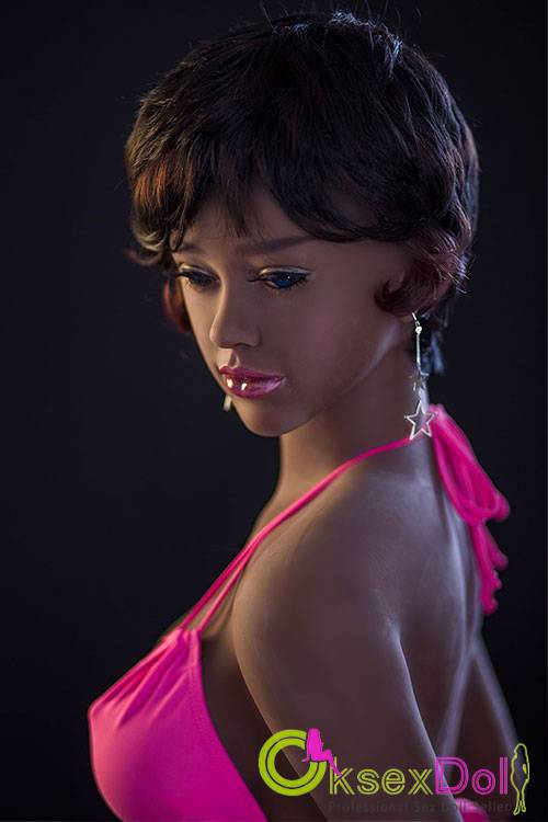 Mavis JY Brand Lifelike Black Sex Dolls Short Hair Sexy African-American