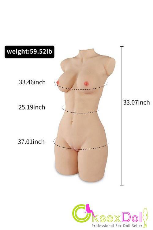 silicone love doll torso