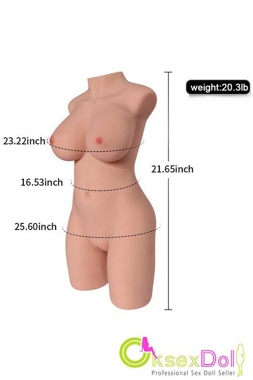 silicone love doll torso