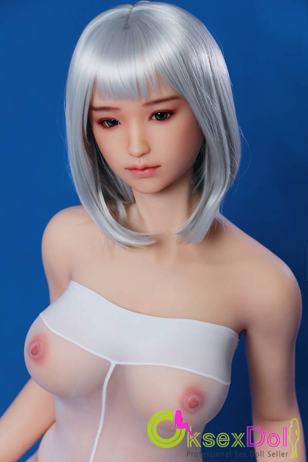 Sanhui 158cm/5ft2(5ft2″) Sexy Beauty Small Silicone Sex Doll sanhui036