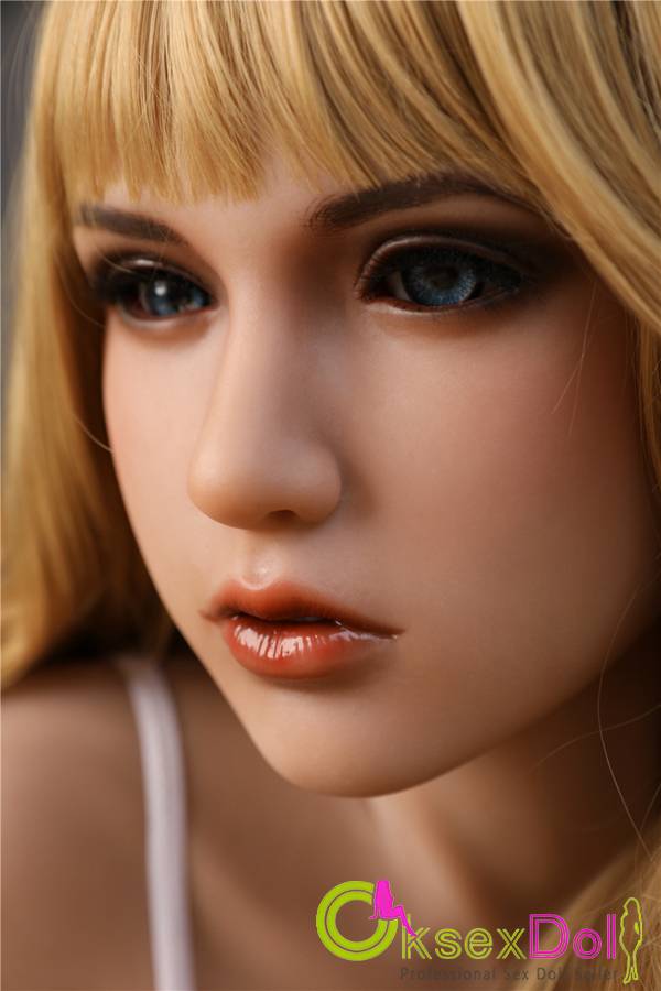 Sanhui 160cm/5ft3(5ft3″) beautiful Blonde Life Size Love Doll sanhui071