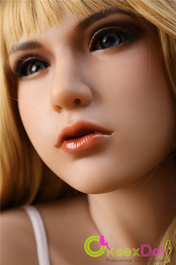 Sanhui 160cm/5ft3(5ft3″) beautiful Blonde Life Size Love Doll sanhui071