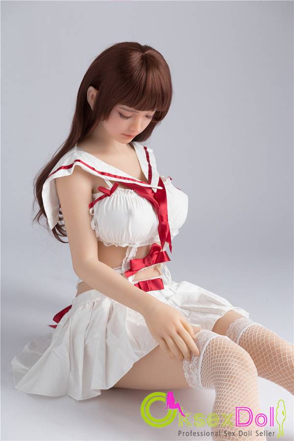 Sanhui 165cm/5ft5(5ft5) Adult Closed Eyes Sex Dolls Realistic Female Sex Doll sanhui081