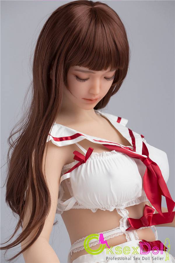 Sanhui 165cm/5ft5(5ft5) Adult Closed Eyes Sex Dolls Realistic Female Sex Doll sanhui081