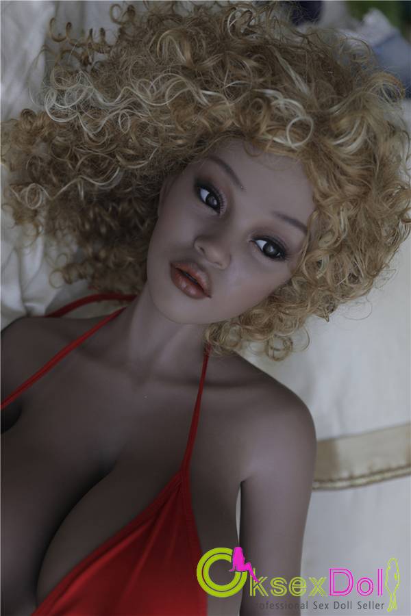 Black Silicone Sex Doll