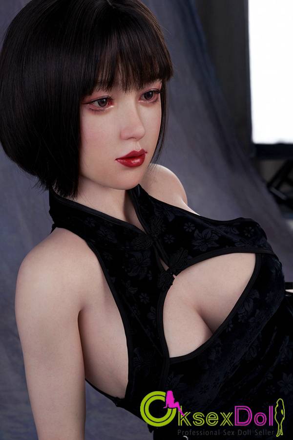 Black Short Hair Real Sex Doll