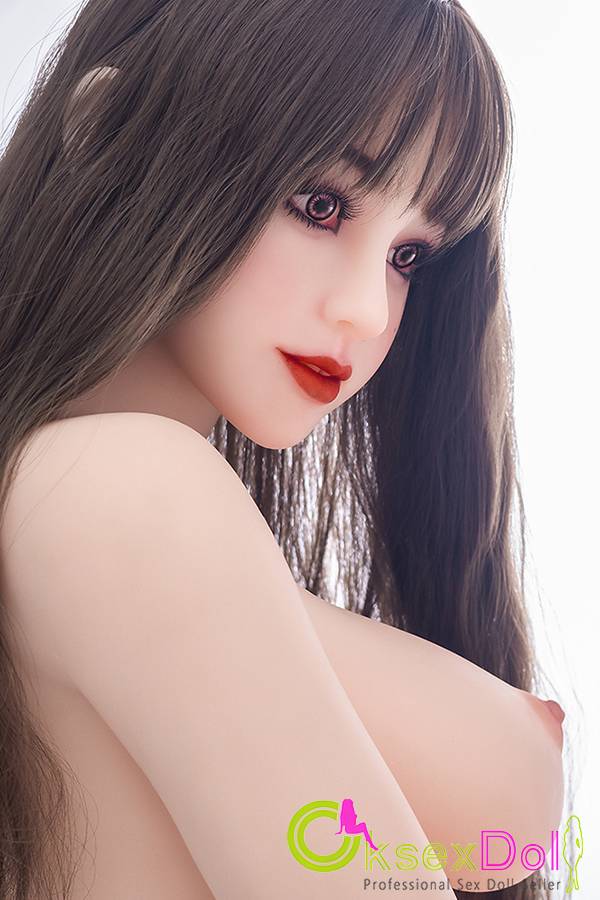 Long Brown Hair Real Sex Doll