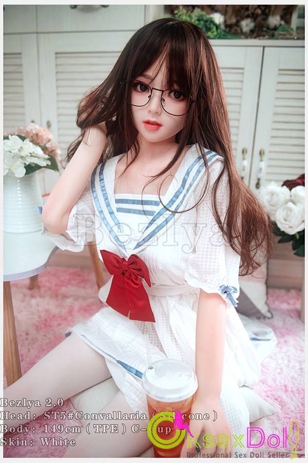 Long Brown Hair Real Sex Doll