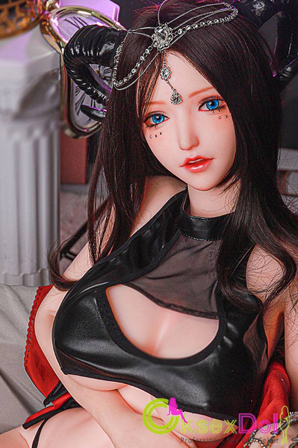 Hisa 163cm H Cup Big Tits Devil Charming Foxy woman Anime Sex Doll