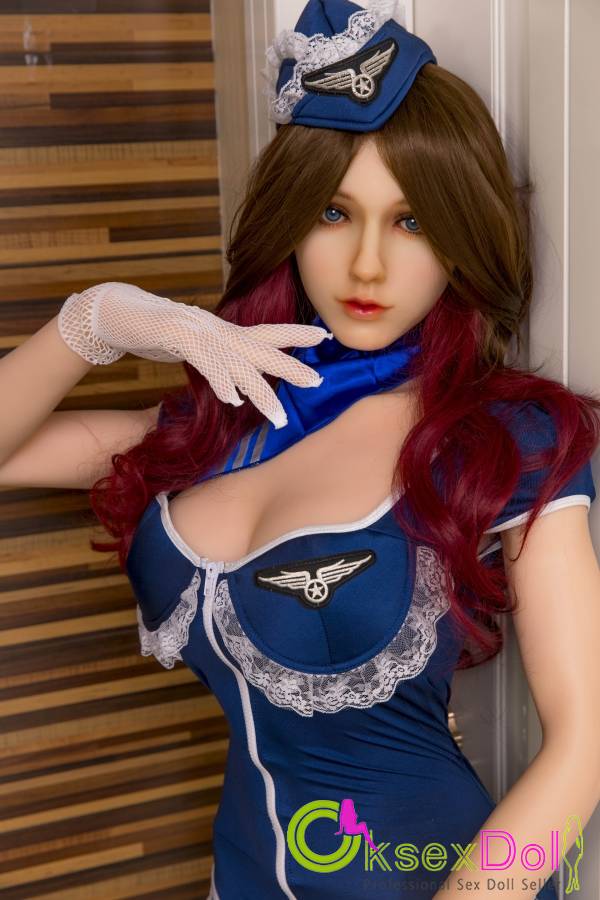 Busty Stewardess Doll