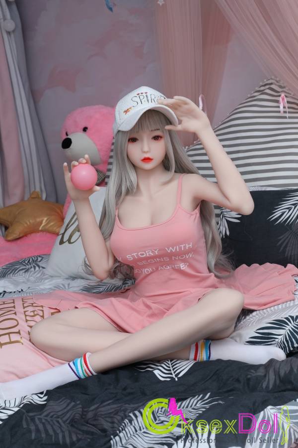 Long-haired Girl with Big Eyes Real Sex Doll