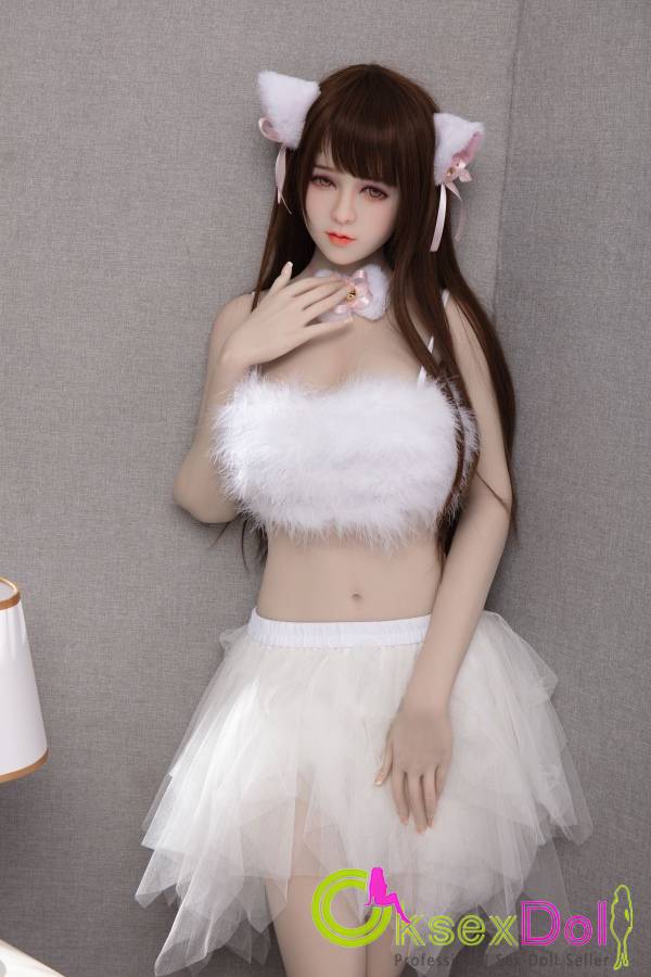 Cat Ear woman Japanese Sex Doll Fuck