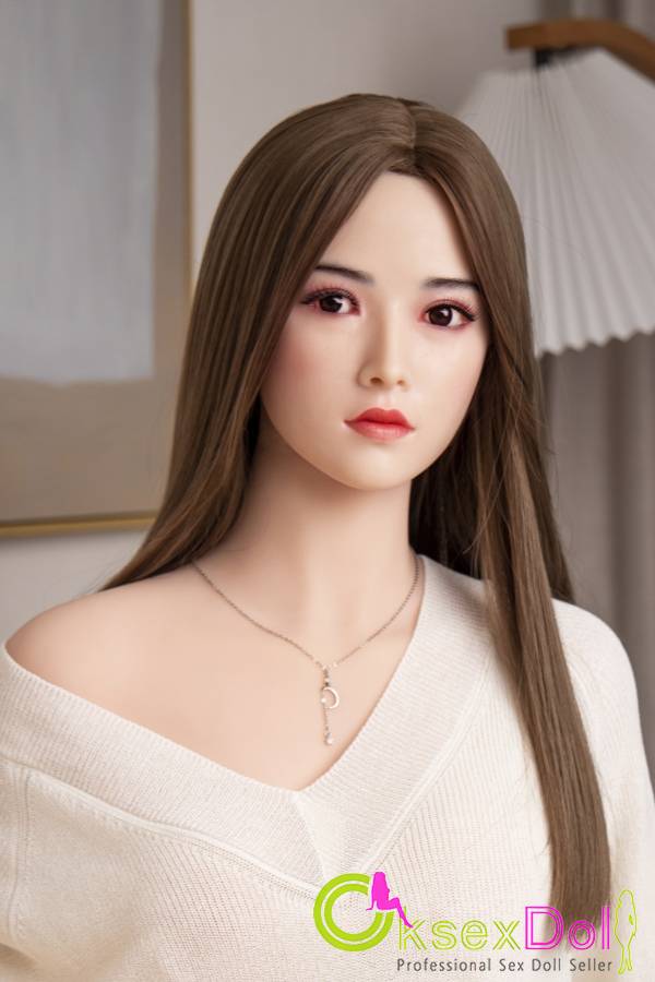 DL Sex Doll Silicone TPE Dolls B-Cup Skinny Sex Dolls White Sweater womanfriend beauty Sex Doll 160 Doll