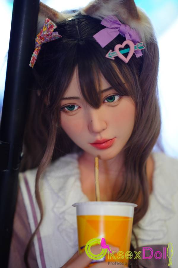 Asian Silicone+TPE Adult Sex Doll