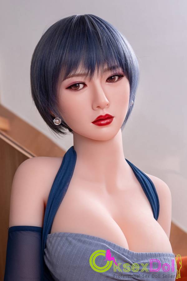 Landrey E-cup Silicone+TPE 160cm Sweet womanfriend Sex Doll Image