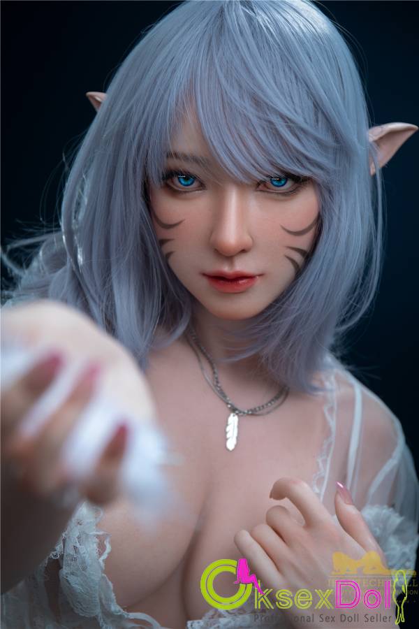 Gwalchmai 166cm Cat woman C-cup Silicone Sex Doll Pictures