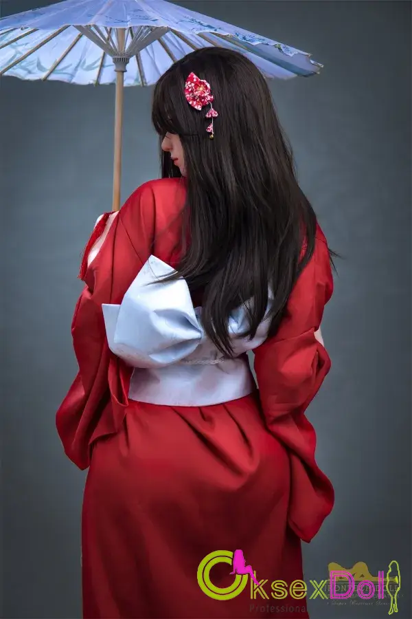 Dojo Samurai sex doll E-cup Black Hair Silicone Doll